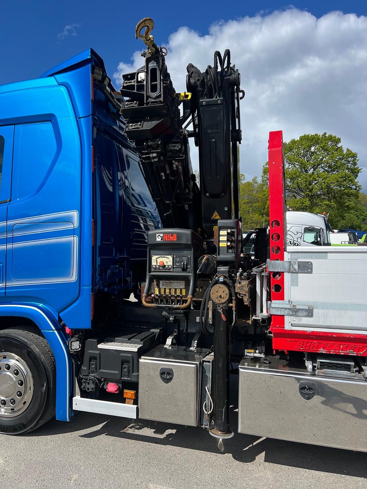 Scania R410 6x2*4 Kranbil, Hiab 377 Kran, Euro 6 2017 - Kran