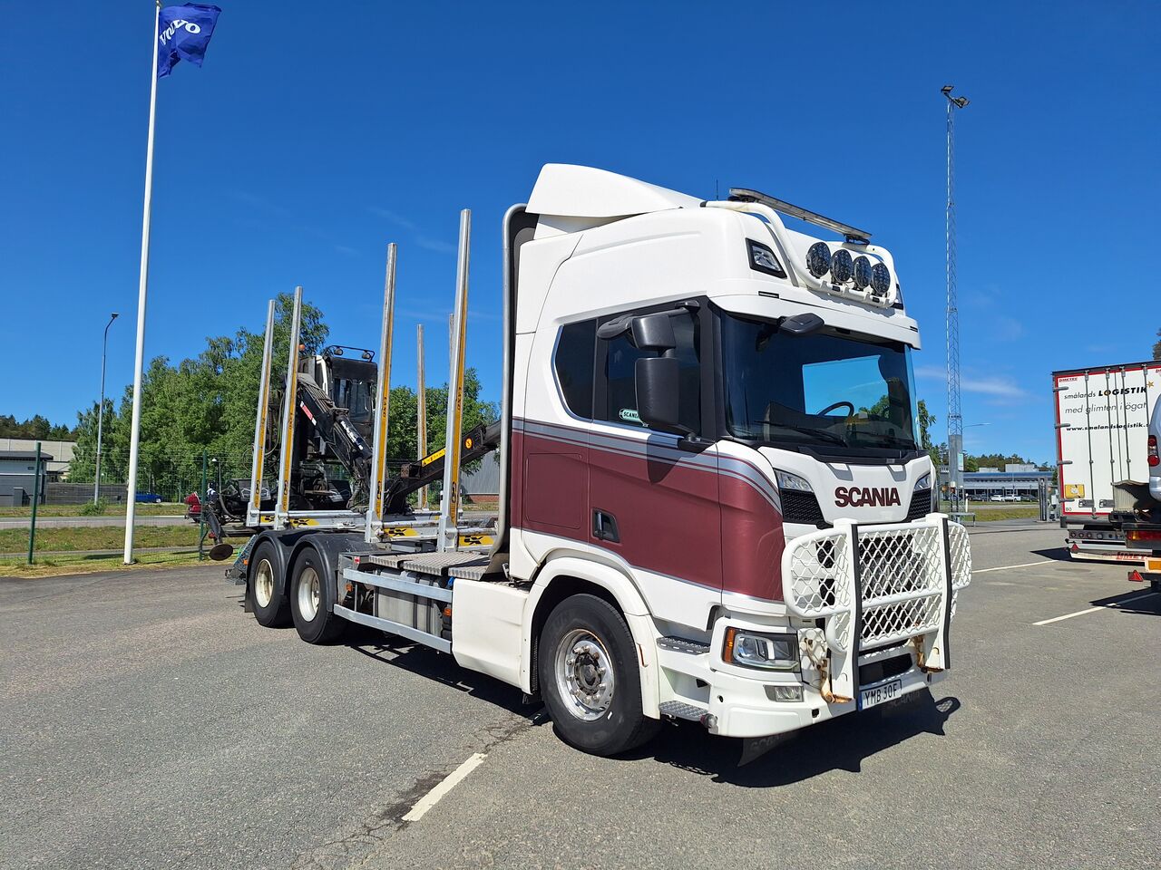 Scania R650 Timmerbil med Kran 2021 - Timmer