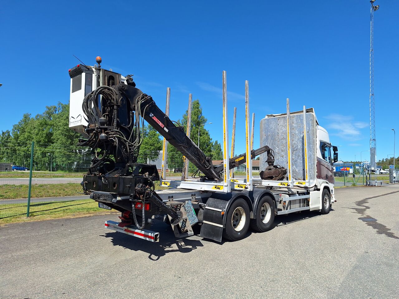 Scania R650 Timmerbil med Kran 2021 - Timmer