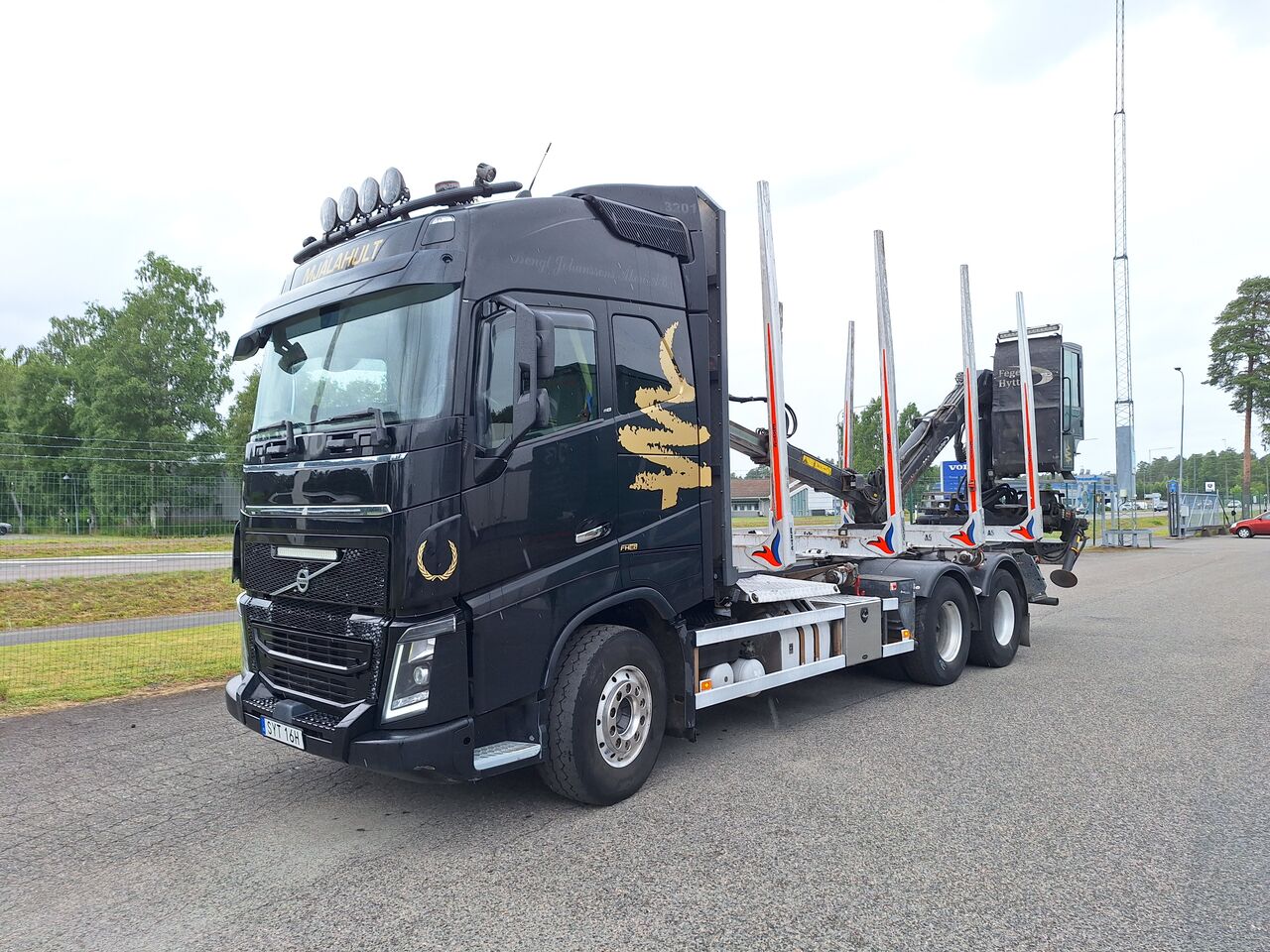 Volvo FH16 6x4 Timmerbil med Kran 2019 - Timmer