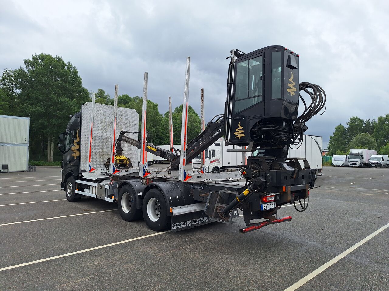 Volvo FH16 6x4 Timmerbil med Kran 2019 - Timmer