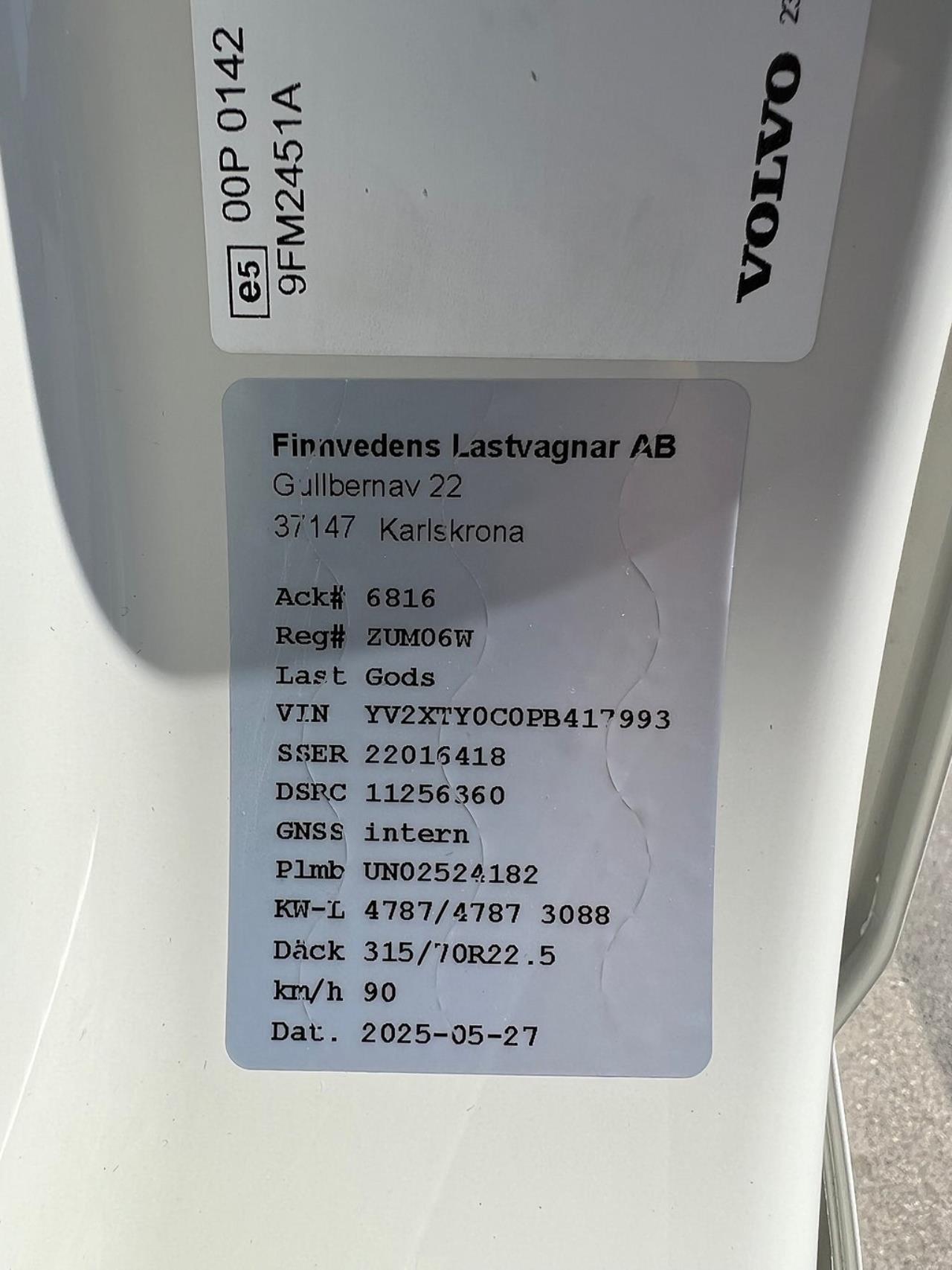 Volvo Trucks FM13 460 Kylbil/Frysbil Dubbla lastplan 21 PPL 2023 - &Ouml;vrigt