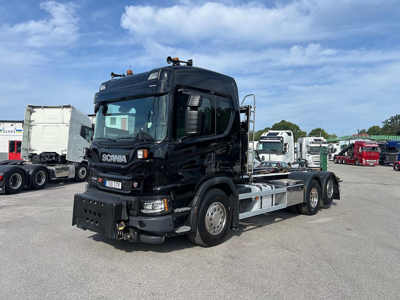 Scania G450 6x2*4 XT Lastv&auml;xlare, Fullt Plogutrustad 2019 - Krok/Lastv&auml;xlare
