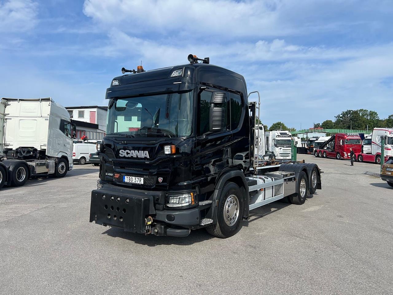 Scania G450 6x2*4 XT Lastv&auml;xlare, Fullt Plogutrustad 2019 - Krok/Lastv&auml;xlare