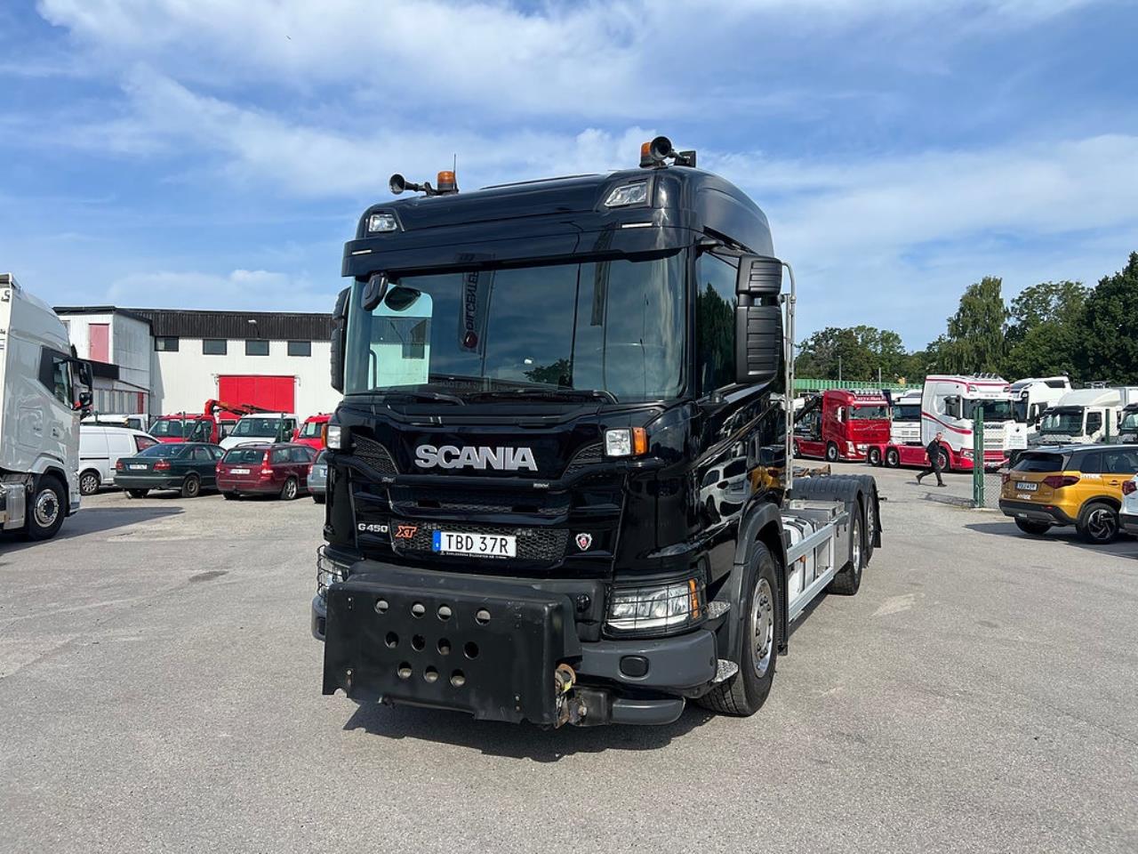 Scania G450 6x2*4 XT Lastv&auml;xlare, Fullt Plogutrustad 2019 - Krok/Lastv&auml;xlare