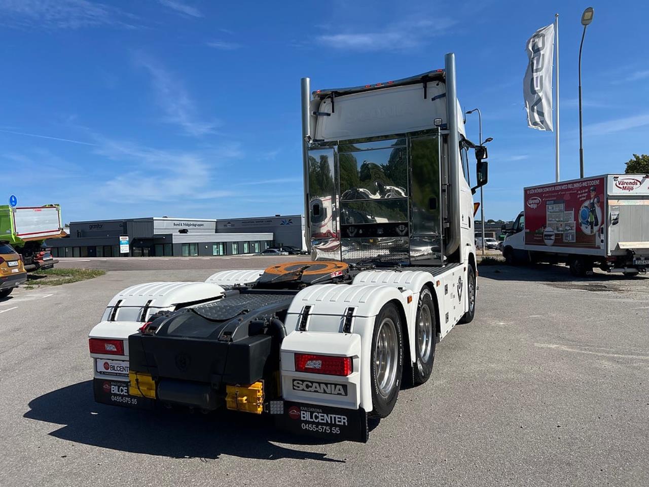 Scania S730 V8 6x2 Dragbil, Hydraulik, Kl&auml;dd inredning 2018 - Dragbil