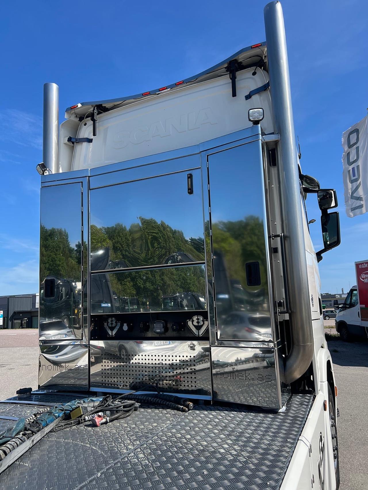 Scania S730 V8 6x2 Dragbil, Hydraulik, Kl&auml;dd inredning 2018 - Dragbil