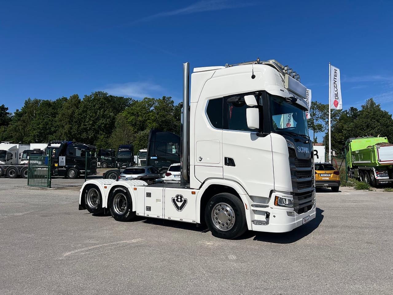 Scania S730 V8 6x2 Dragbil, Hydraulik, Kl&auml;dd inredning 2018 - Dragbil