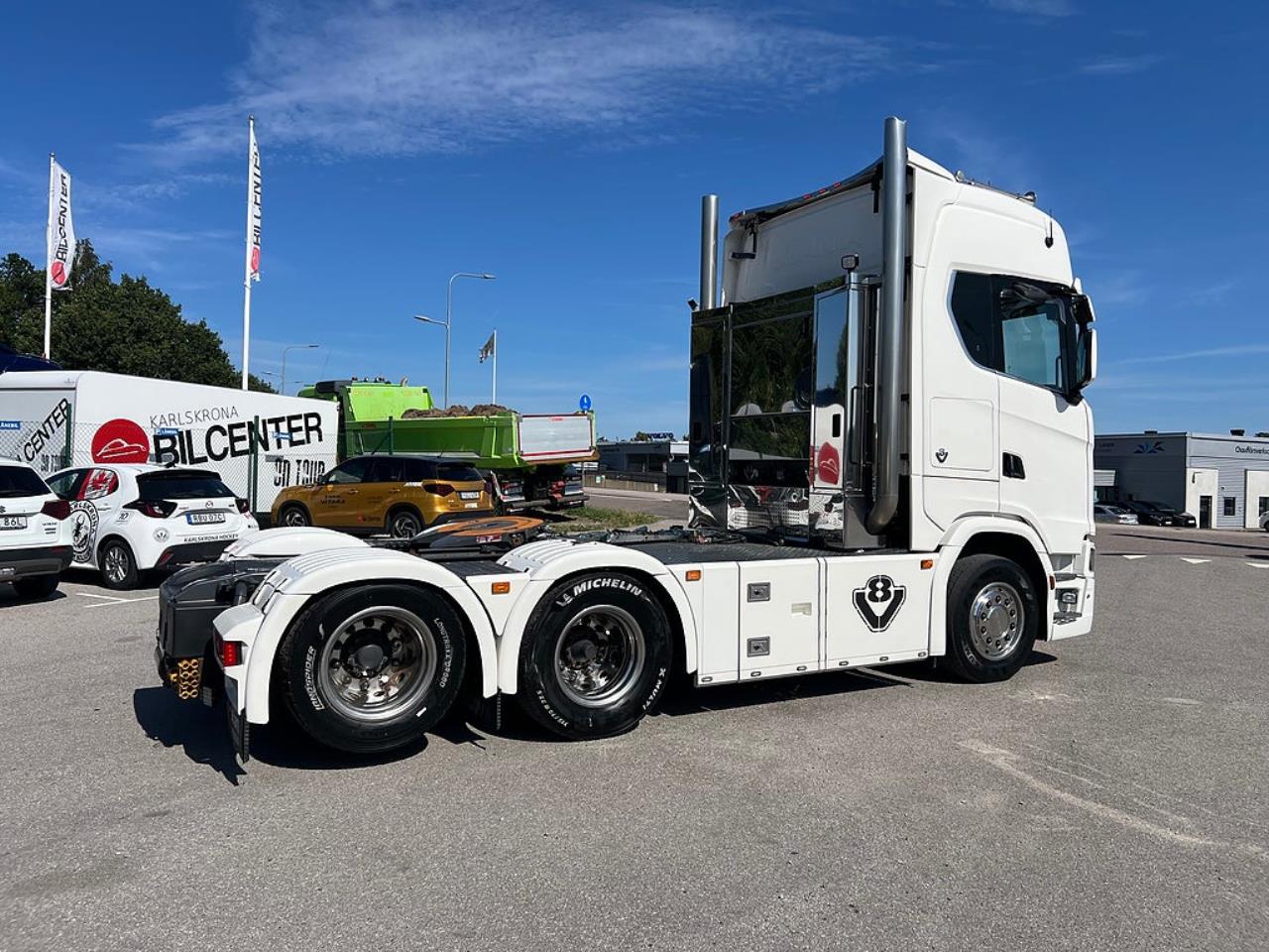Scania S730 V8 6x2 Dragbil, Hydraulik, Kl&auml;dd inredning 2018 - Dragbil