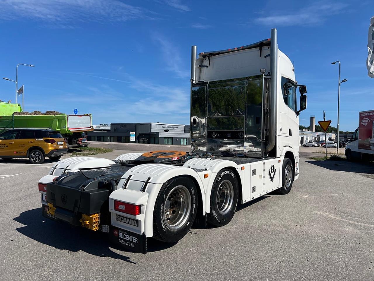 Scania S730 V8 6x2 Dragbil, Hydraulik, Kl&auml;dd inredning 2018 - Dragbil