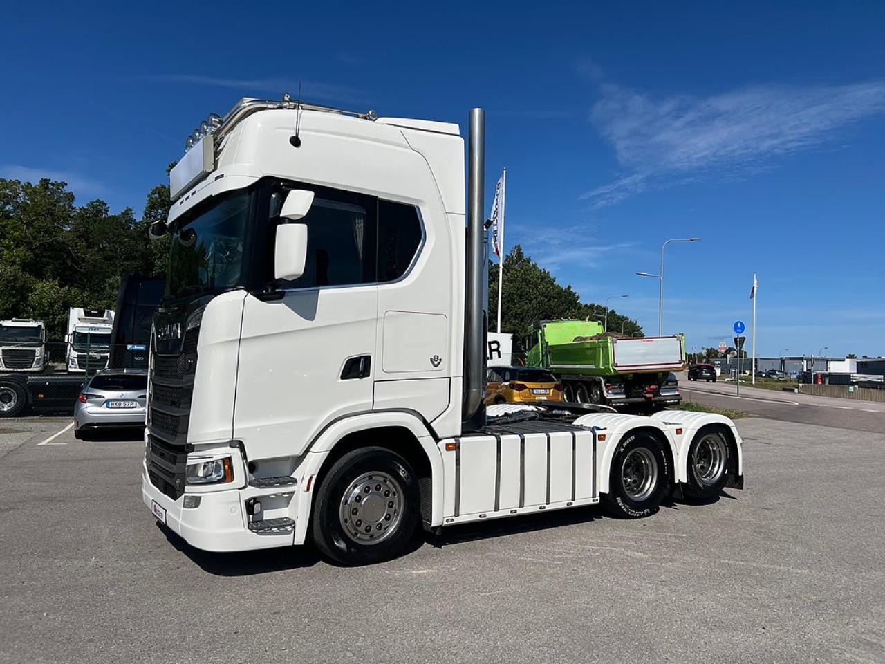 Scania S730 V8 6x2 Dragbil, Hydraulik, Kl&auml;dd inredning 2018 - Dragbil