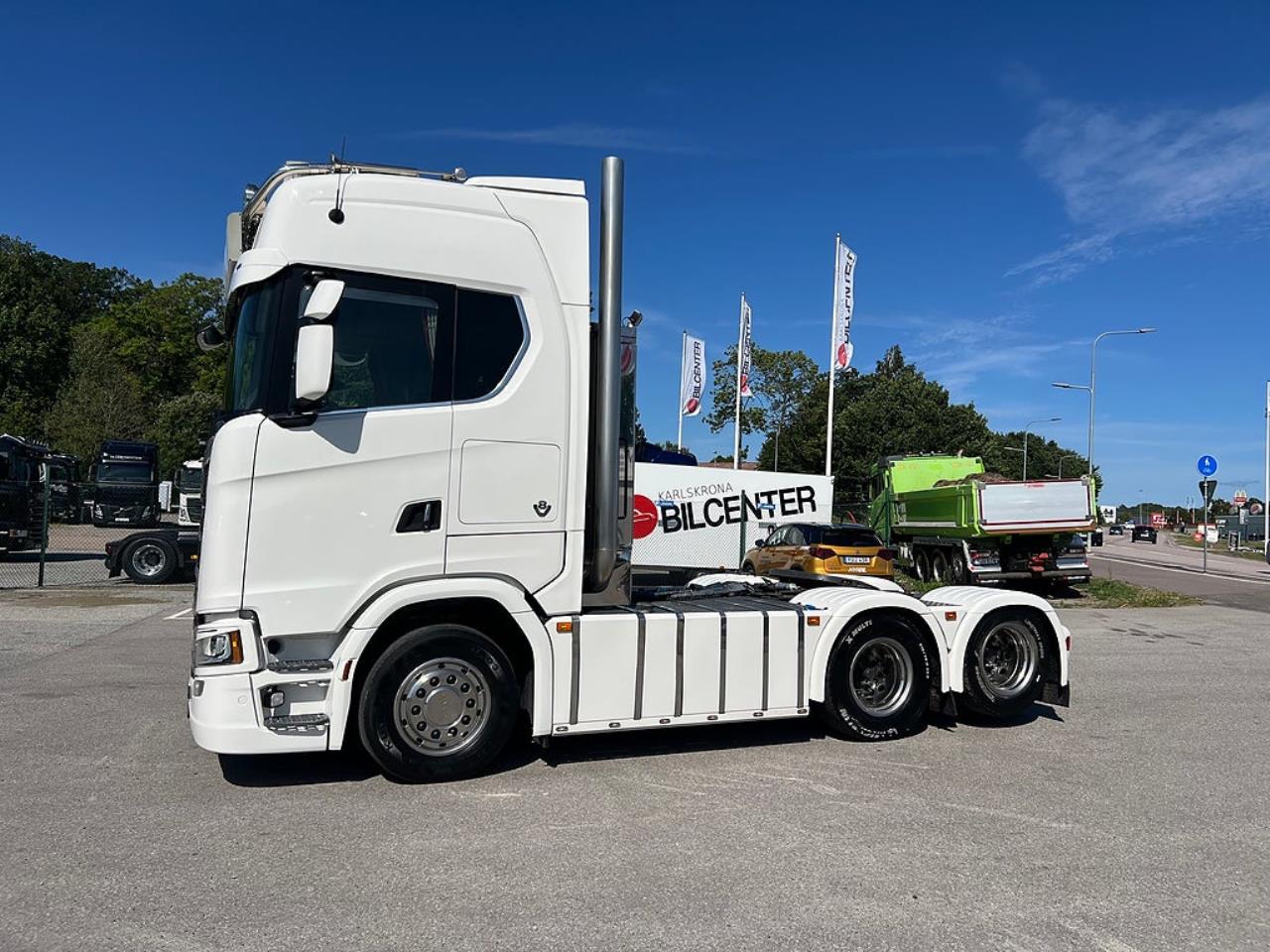 Scania S730 V8 6x2 Dragbil, Hydraulik, Kl&auml;dd inredning 2018 - Dragbil