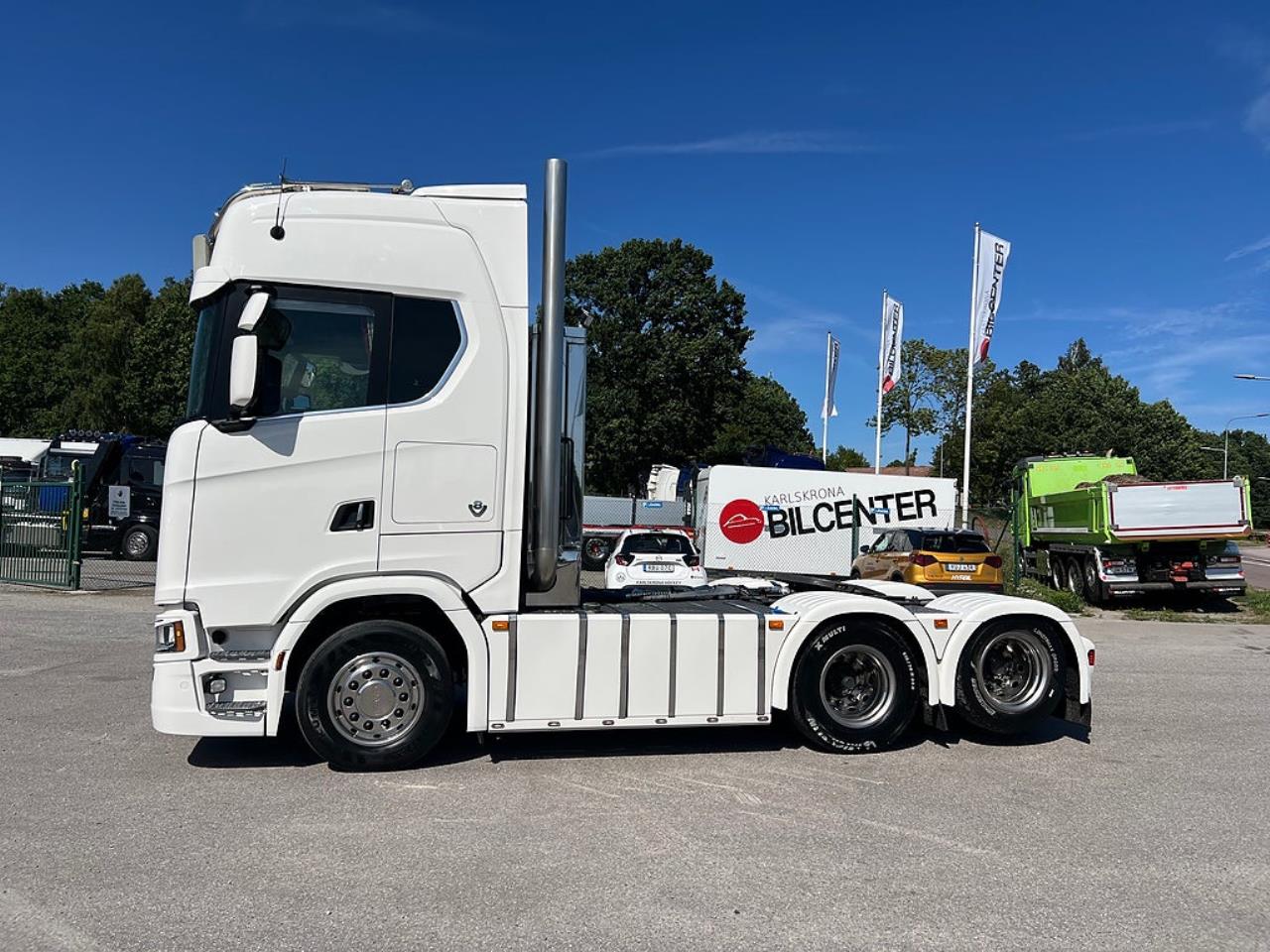 Scania S730 V8 6x2 Dragbil, Hydraulik, Kl&auml;dd inredning 2018 - Dragbil