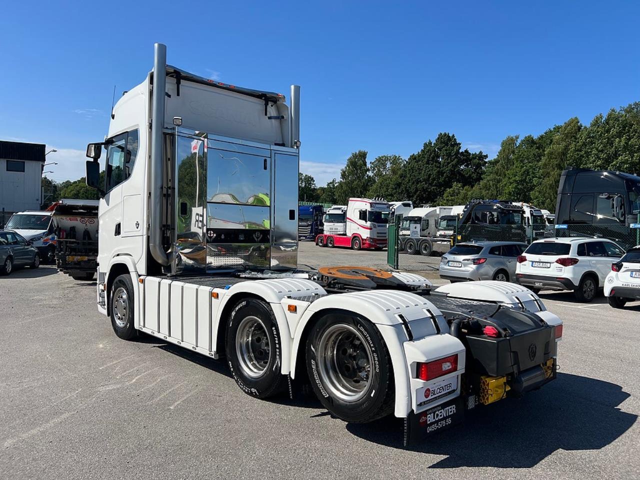Scania S730 V8 6x2 Dragbil, Hydraulik, Kl&auml;dd inredning 2018 - Dragbil
