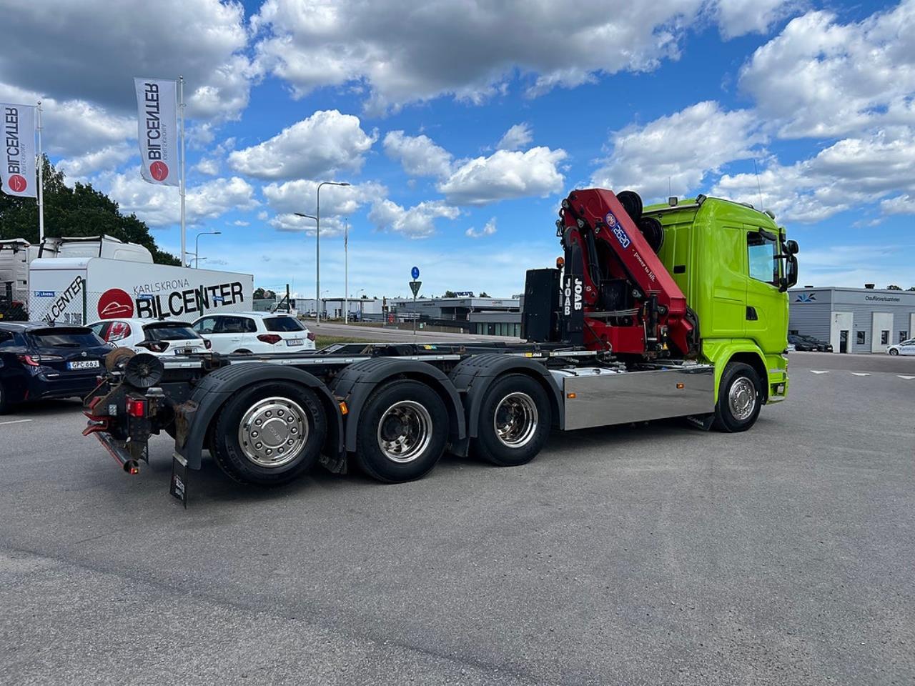 Scania G450 8x4*4 Tridem Kranv&auml;xlare 2017 - Kran