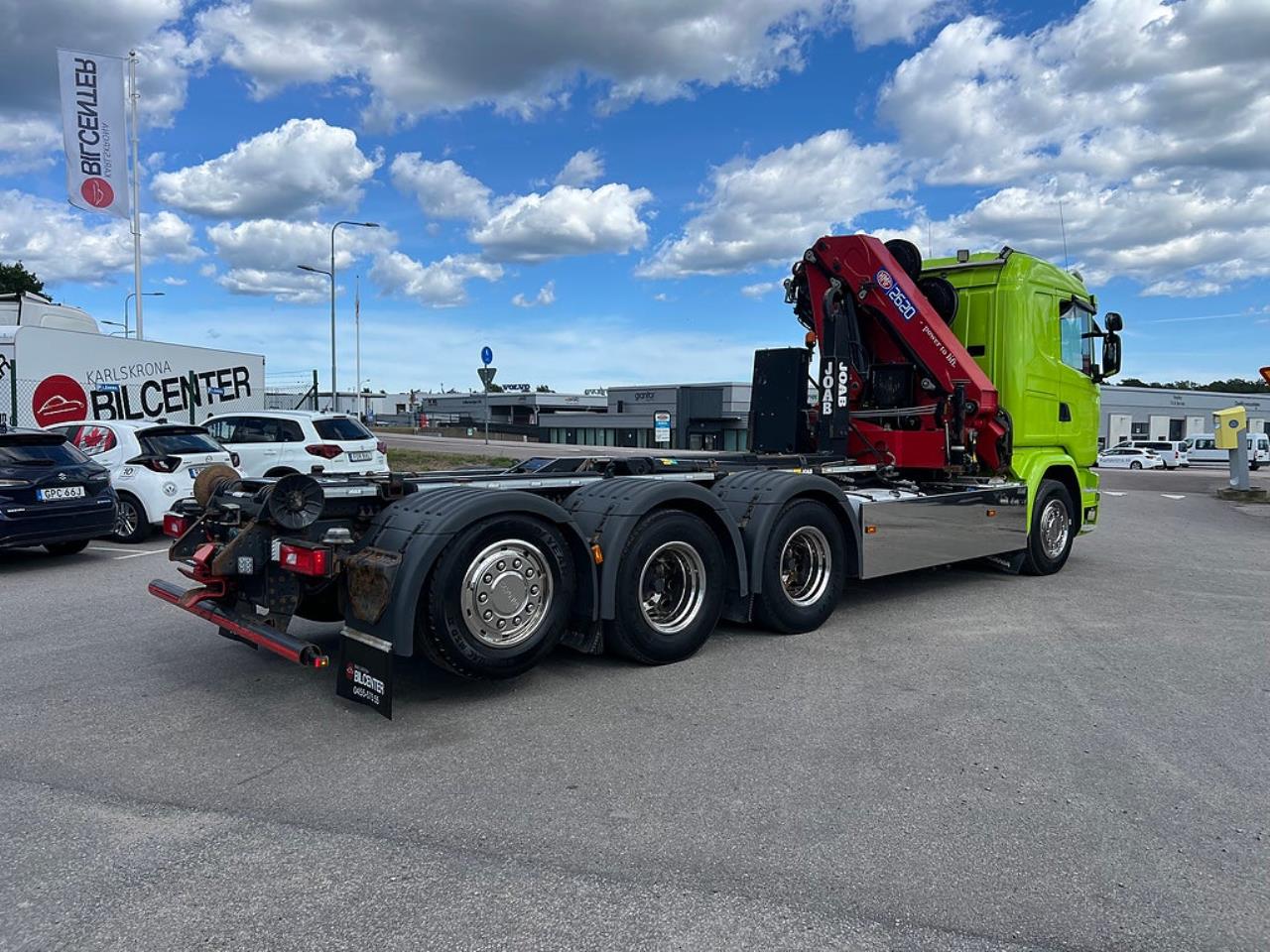 Scania G450 8x4*4 Tridem Kranv&auml;xlare 2017 - Kran