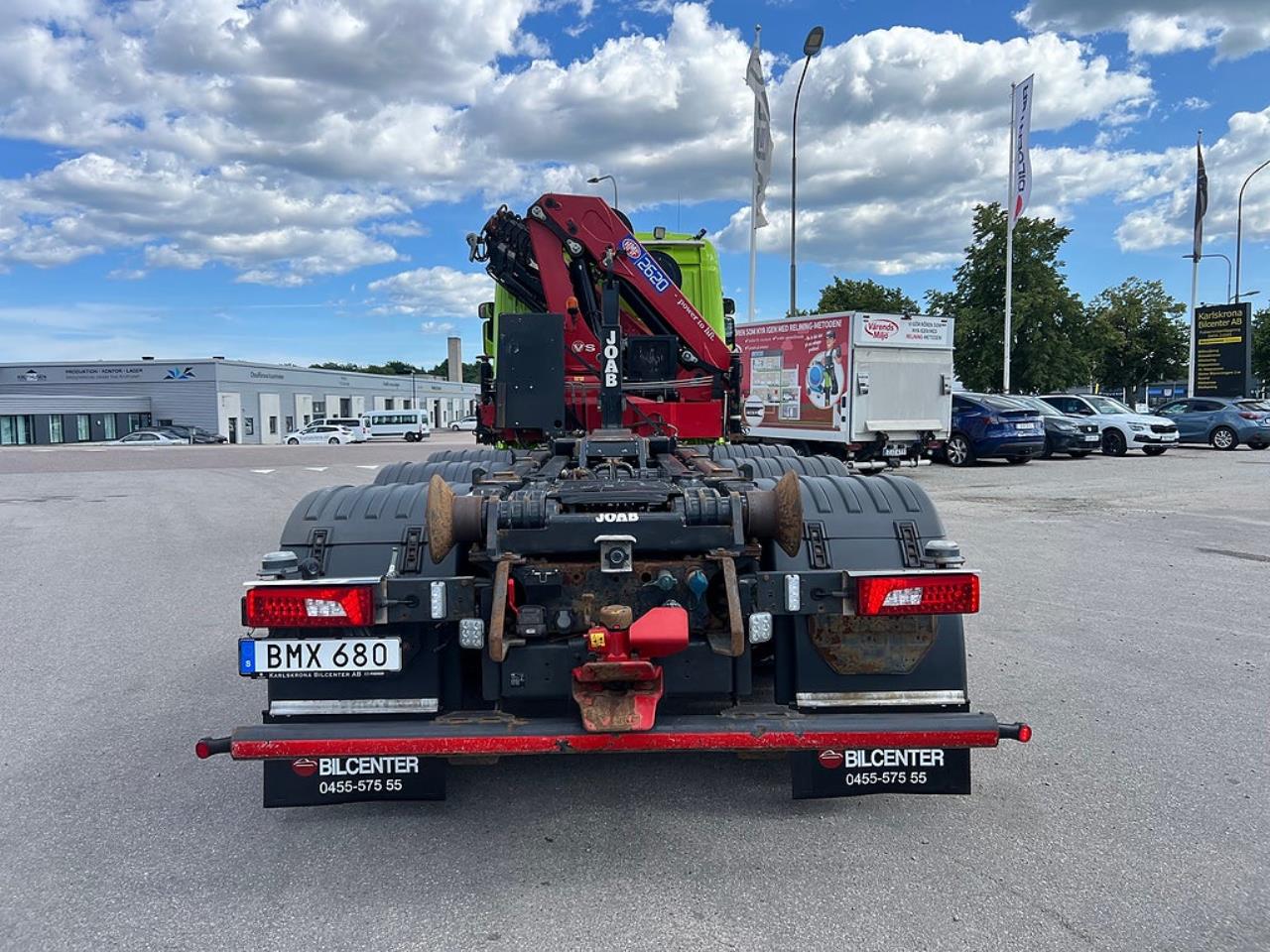 Scania G450 8x4*4 Tridem Kranv&auml;xlare 2017 - Kran