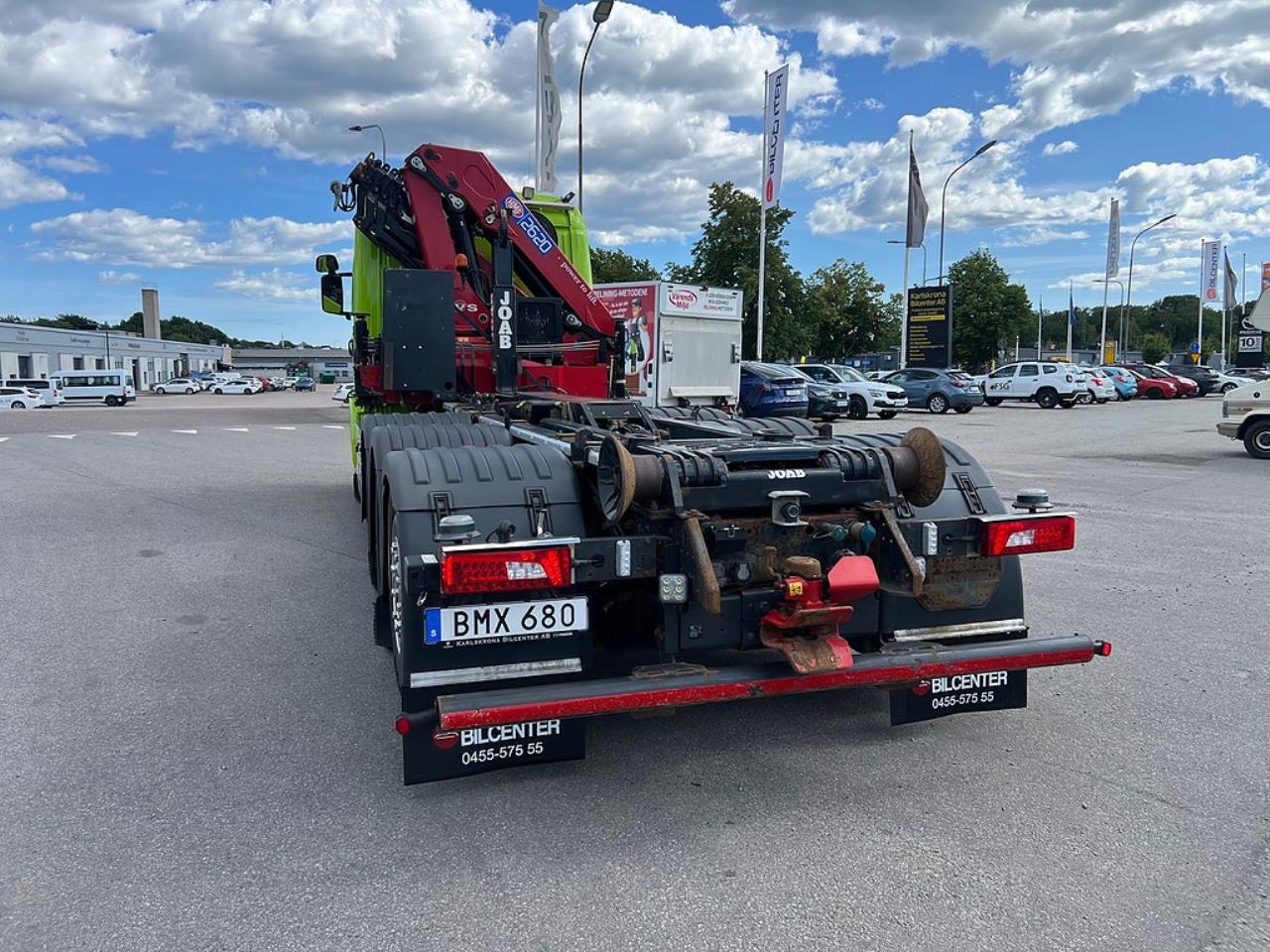 Scania G450 8x4*4 Tridem Kranv&auml;xlare 2017 - Kran