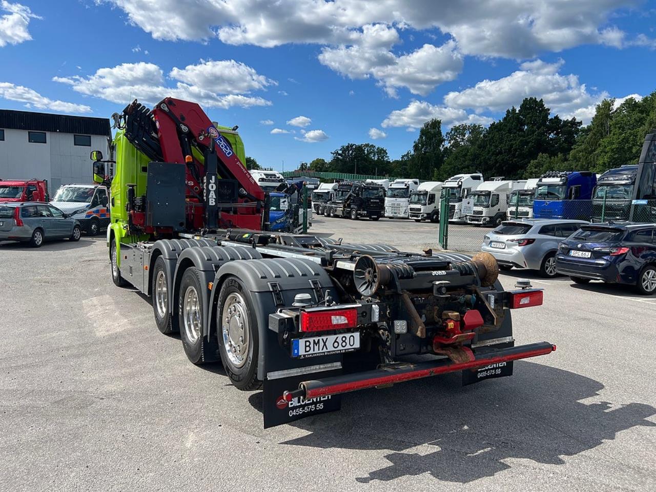 Scania G450 8x4*4 Tridem Kranv&auml;xlare 2017 - Kran