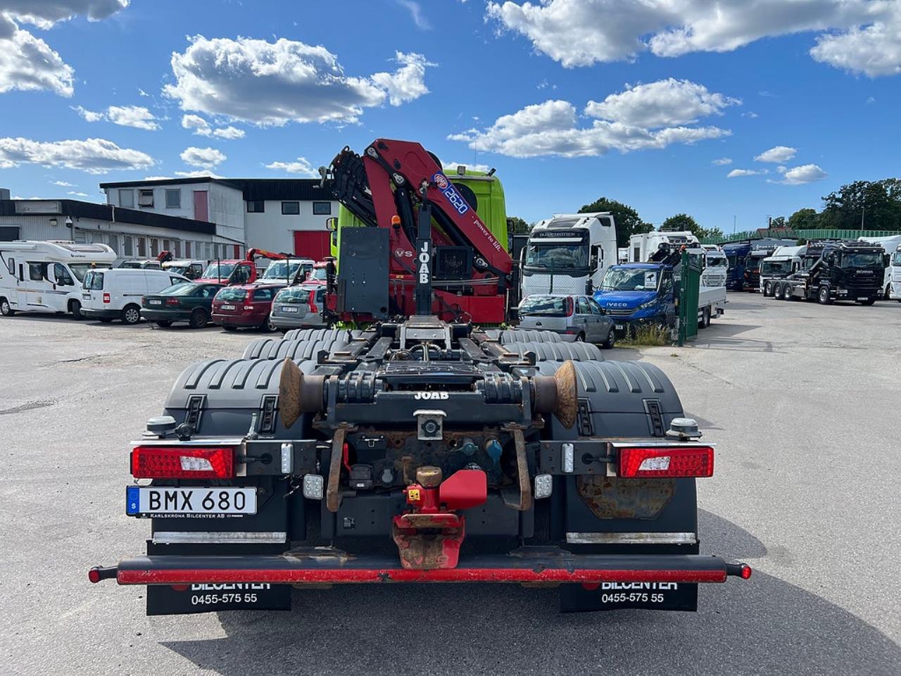 Scania G450 8x4*4 Tridem Kranv&auml;xlare 2017 - Kran
