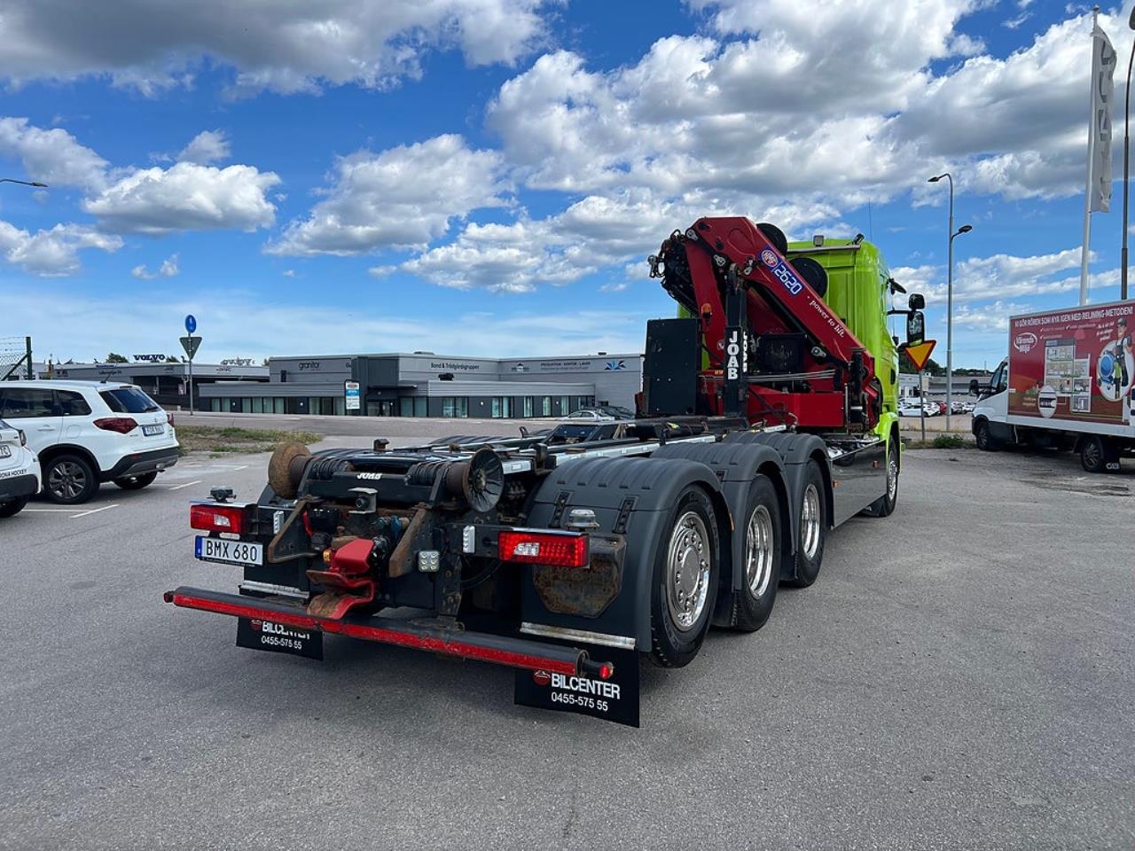 Scania G450 8x4*4 Tridem Kranv&auml;xlare 2017 - Kran