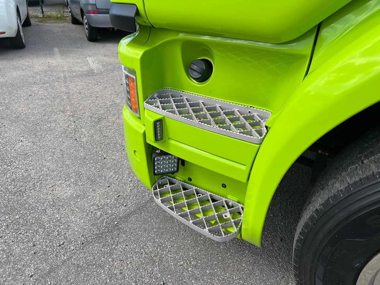 Scania G450 8x4*4 Tridem Kranv&auml;xlare 2017 - Kran