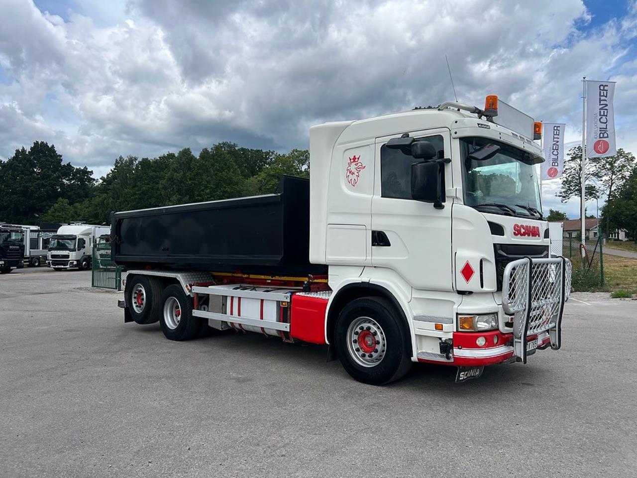 Scania R500 V8 6x2*4 Manuell V&auml;xell&aring;da, Lastv&auml;xlare inkl flak 2010 - Krok/Lastv&auml;xlare