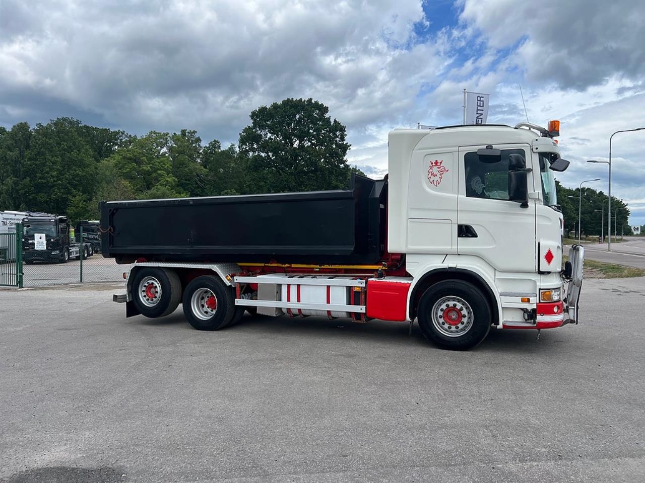 Scania R500 V8 6x2*4 Manuell V&auml;xell&aring;da, Lastv&auml;xlare inkl flak 2010 - Krok/Lastv&auml;xlare