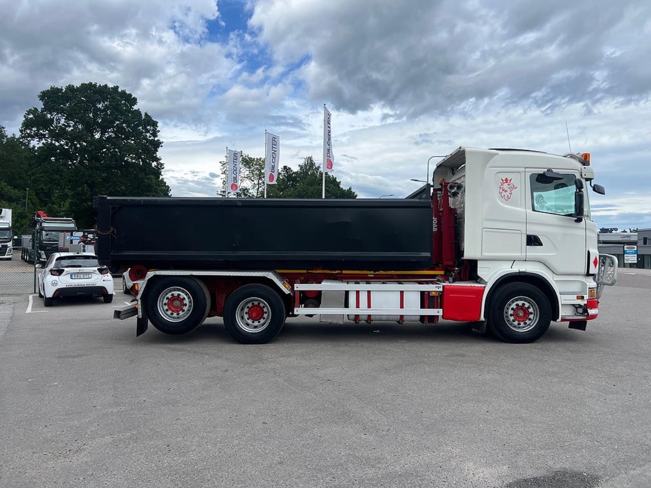 Scania R500 V8 6x2*4 Manuell V&auml;xell&aring;da, Lastv&auml;xlare inkl flak 2010 - Krok/Lastv&auml;xlare