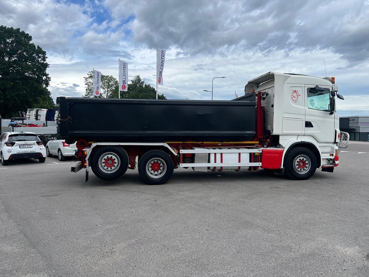 Scania R500 V8 6x2*4 Manuell V&auml;xell&aring;da, Lastv&auml;xlare inkl flak 2010 - Krok/Lastv&auml;xlare