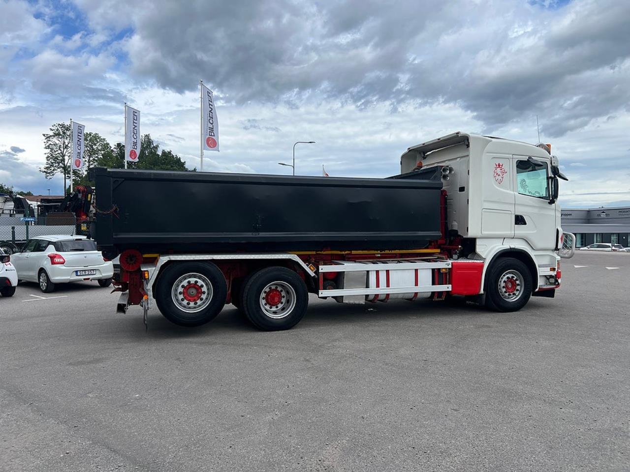 Scania R500 V8 6x2*4 Manuell V&auml;xell&aring;da, Lastv&auml;xlare inkl flak 2010 - Krok/Lastv&auml;xlare
