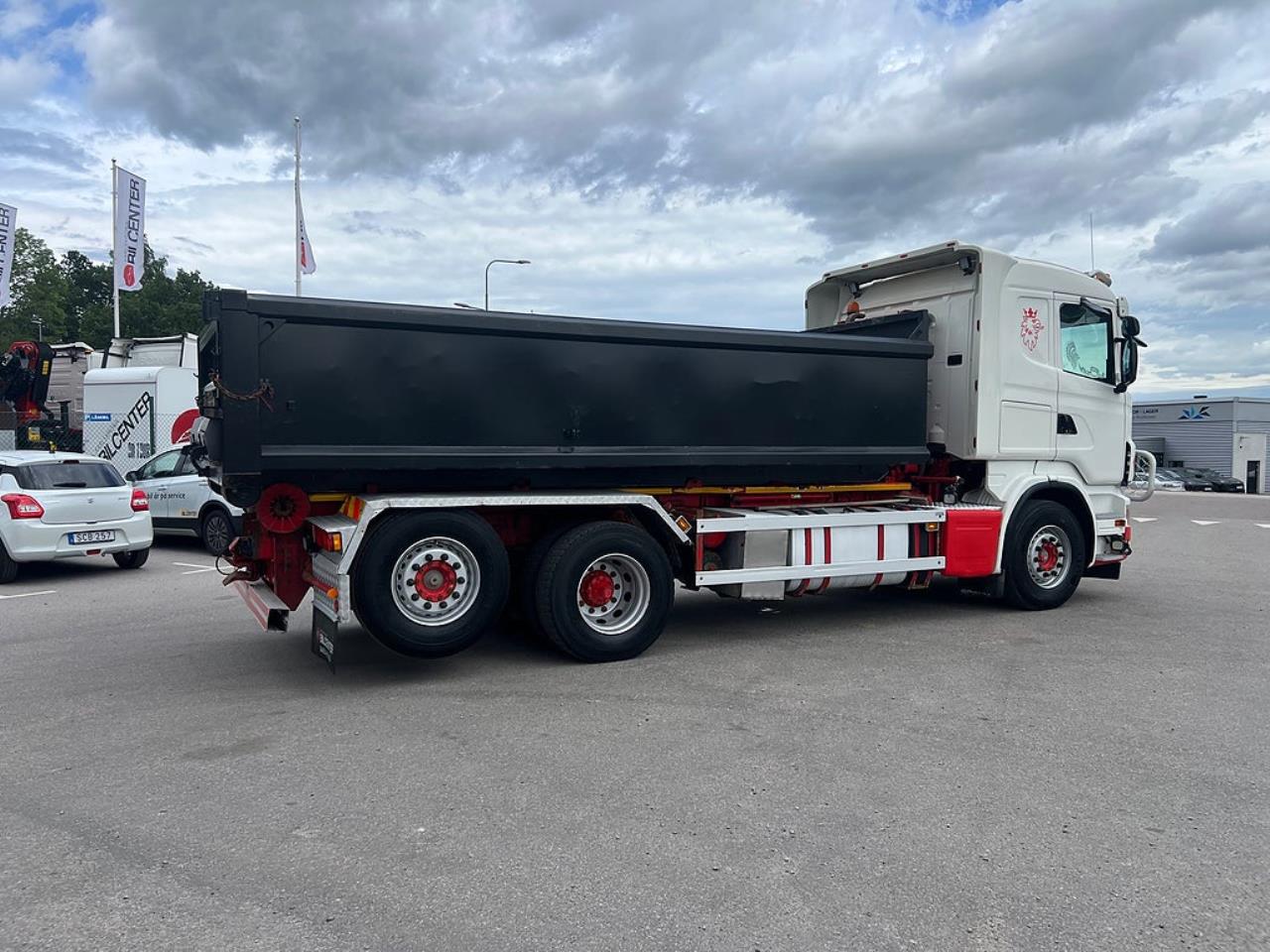 Scania R500 V8 6x2*4 Manuell V&auml;xell&aring;da, Lastv&auml;xlare inkl flak 2010 - Krok/Lastv&auml;xlare