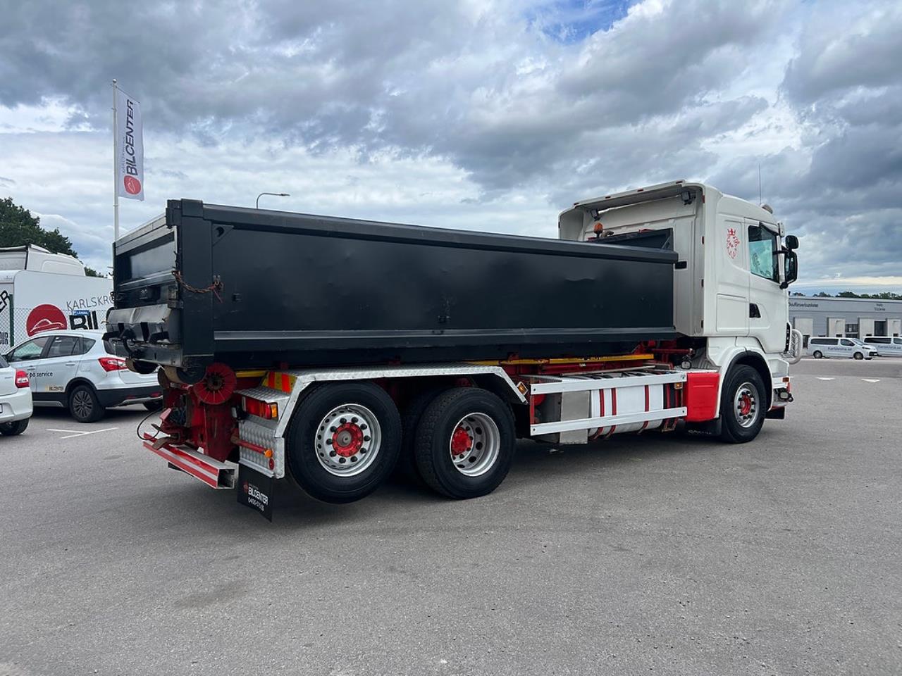 Scania R500 V8 6x2*4 Manuell V&auml;xell&aring;da, Lastv&auml;xlare inkl flak 2010 - Krok/Lastv&auml;xlare
