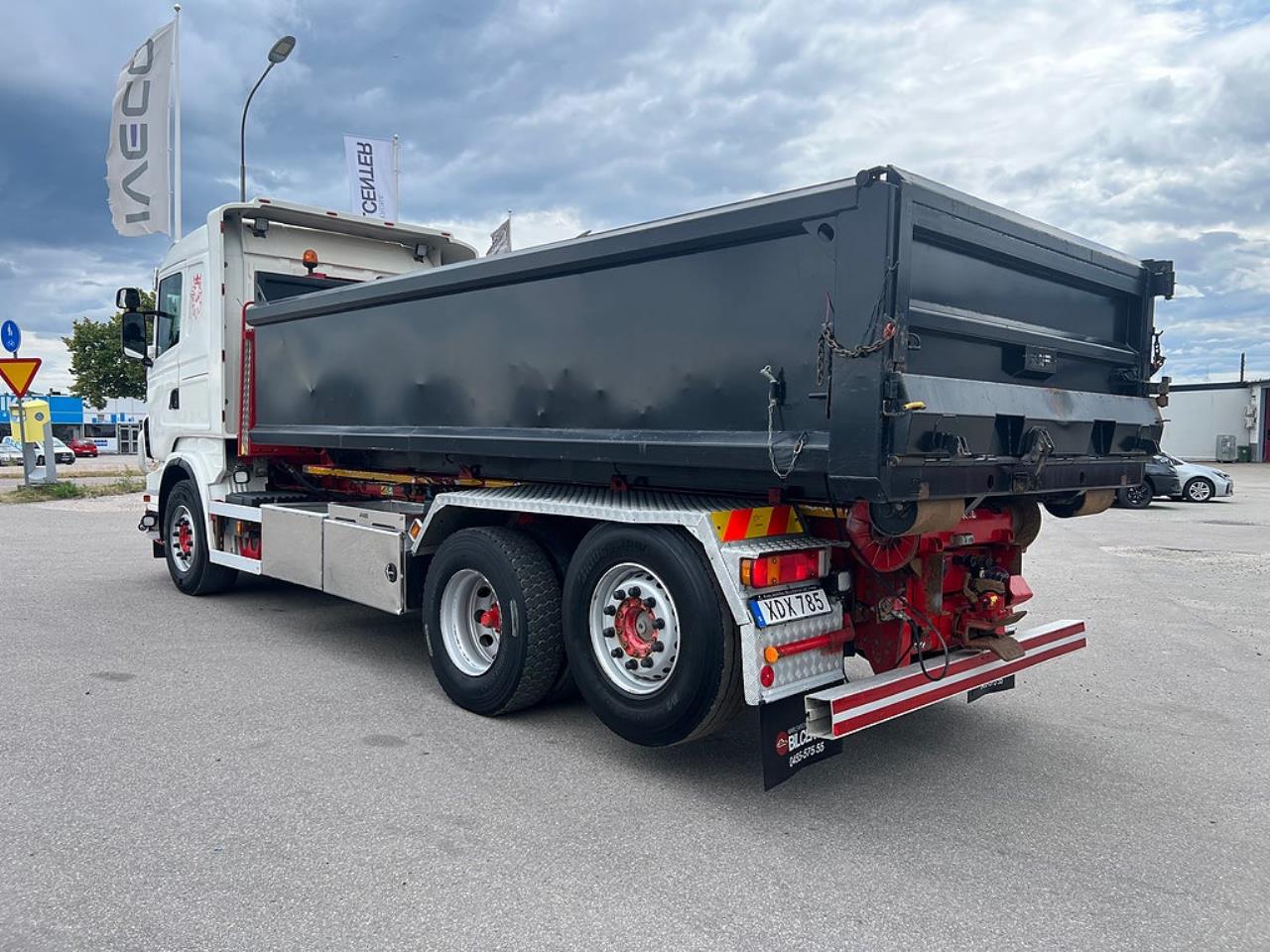 Scania R500 V8 6x2*4 Manuell V&auml;xell&aring;da, Lastv&auml;xlare inkl flak 2010 - Krok/Lastv&auml;xlare