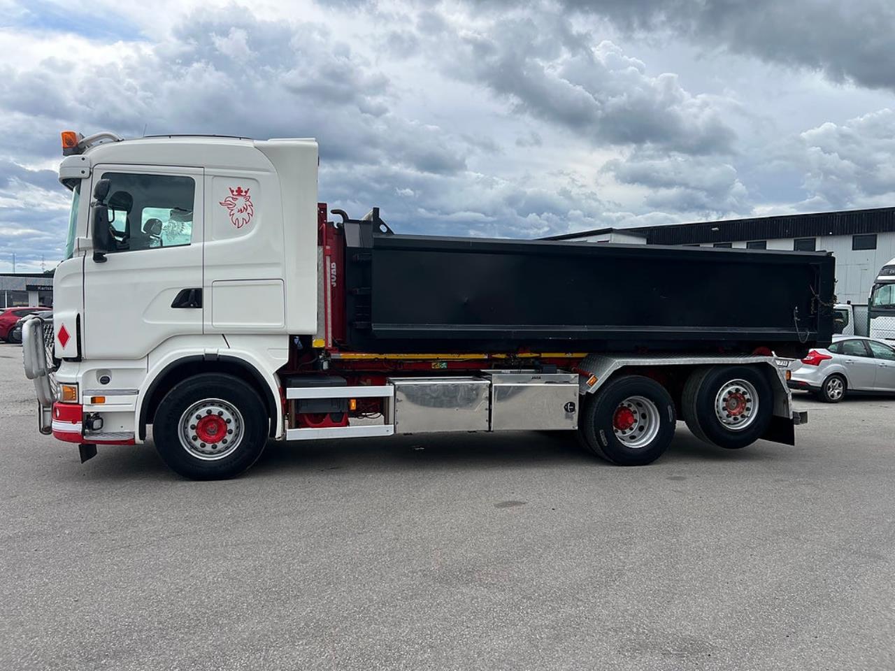 Scania R500 V8 6x2*4 Manuell V&auml;xell&aring;da, Lastv&auml;xlare inkl flak 2010 - Krok/Lastv&auml;xlare