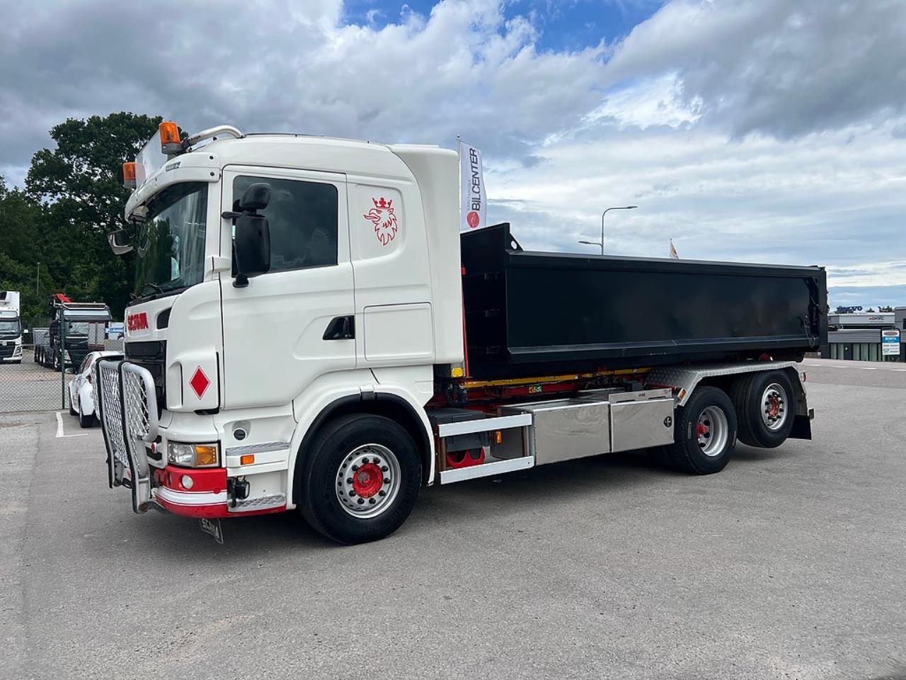 Scania R500 V8 6x2*4 Manuell V&auml;xell&aring;da, Lastv&auml;xlare inkl flak 2010 - Krok/Lastv&auml;xlare