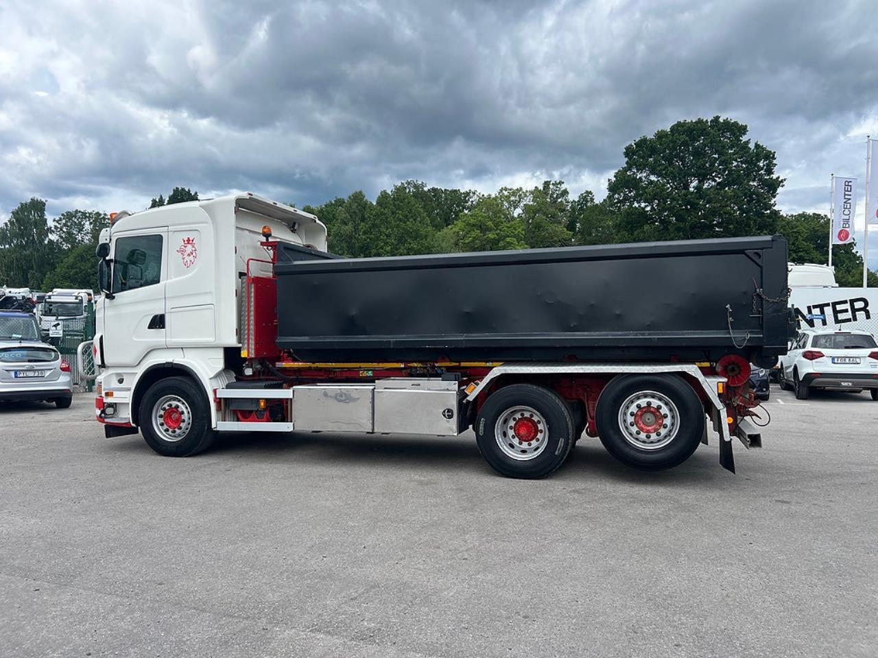 Scania R500 V8 6x2*4 Manuell V&auml;xell&aring;da, Lastv&auml;xlare inkl flak 2010 - Krok/Lastv&auml;xlare