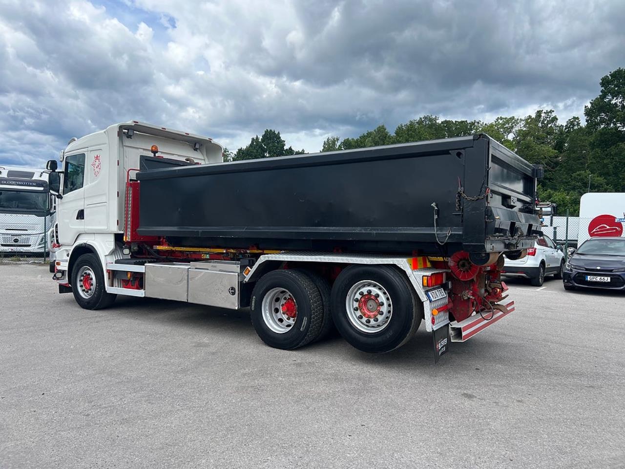 Scania R500 V8 6x2*4 Manuell V&auml;xell&aring;da, Lastv&auml;xlare inkl flak 2010 - Krok/Lastv&auml;xlare