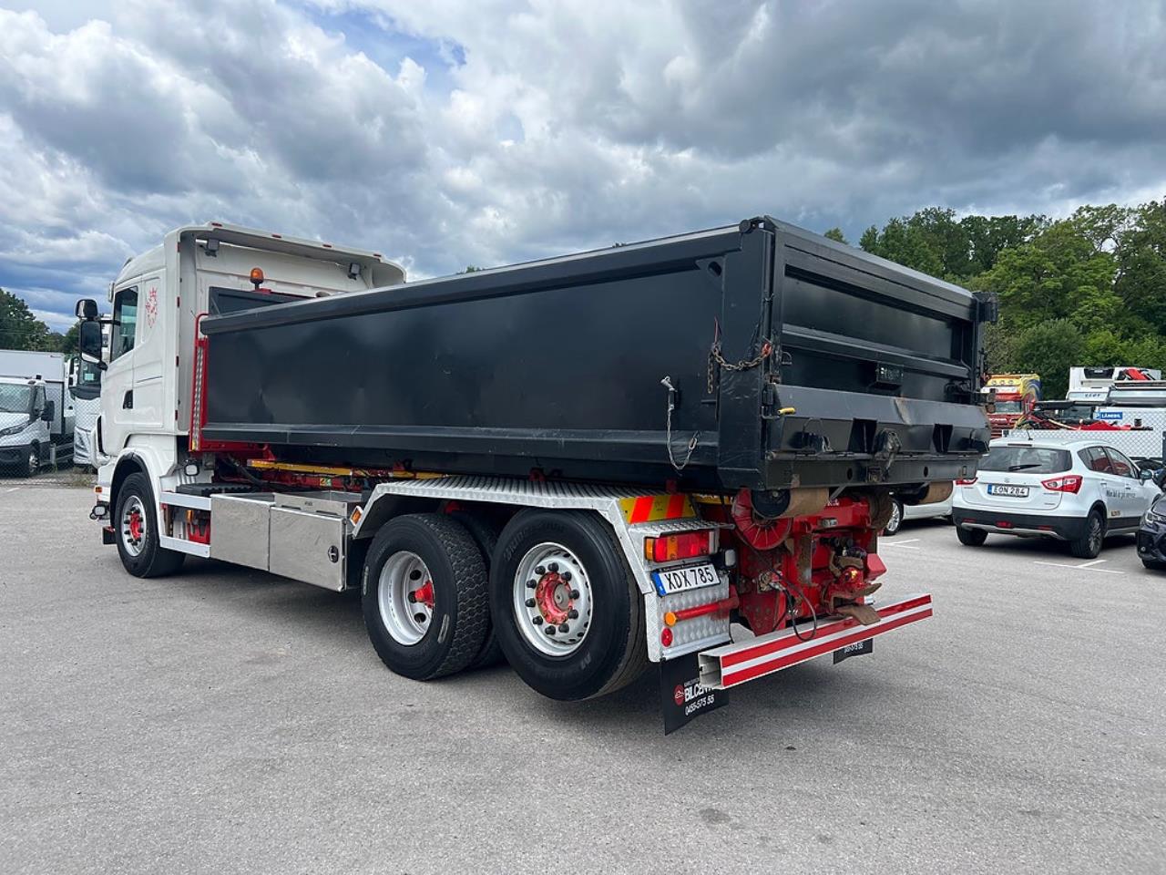 Scania R500 V8 6x2*4 Manuell V&auml;xell&aring;da, Lastv&auml;xlare inkl flak 2010 - Krok/Lastv&auml;xlare