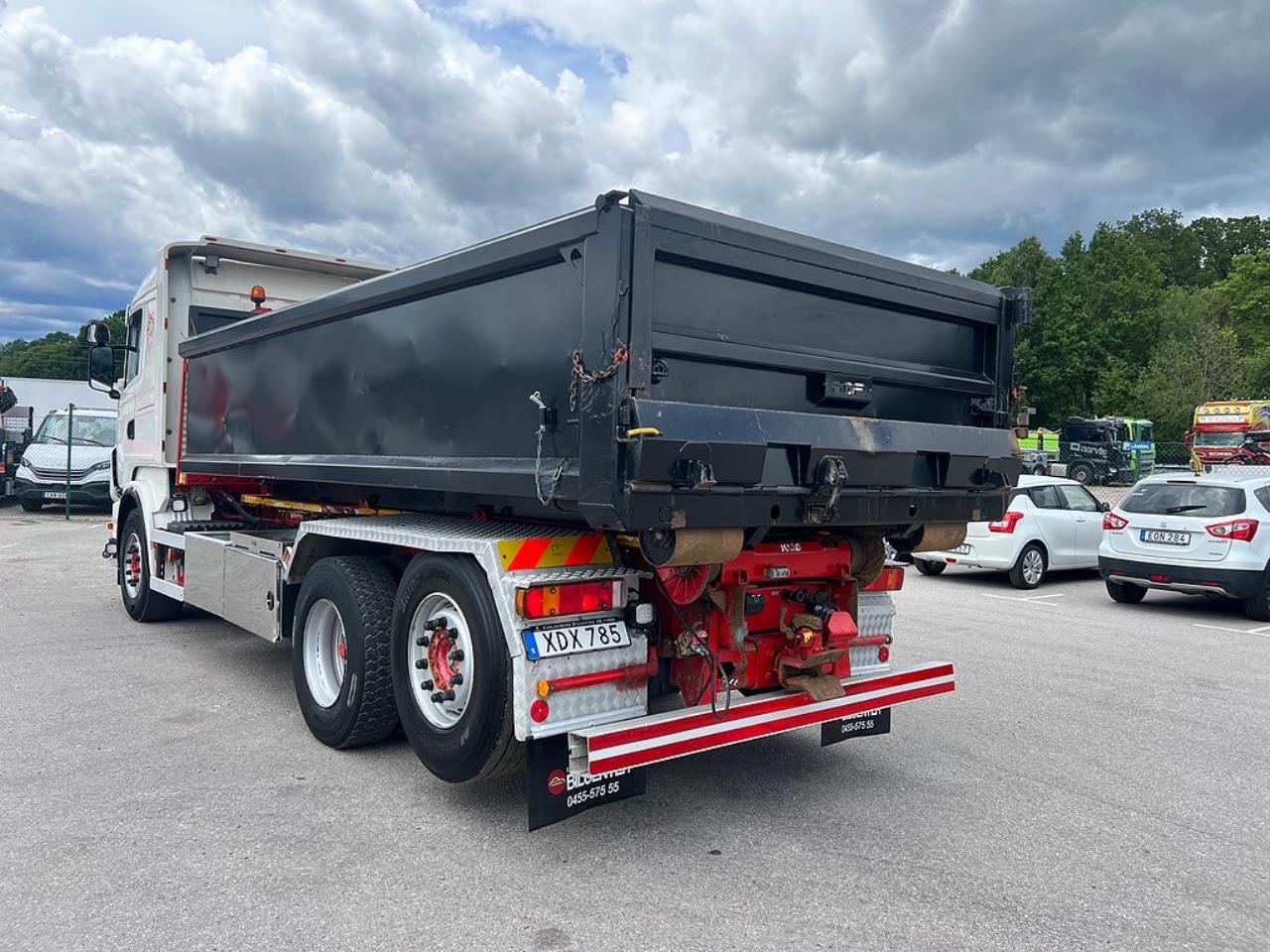 Scania R500 V8 6x2*4 Manuell V&auml;xell&aring;da, Lastv&auml;xlare inkl flak 2010 - Krok/Lastv&auml;xlare