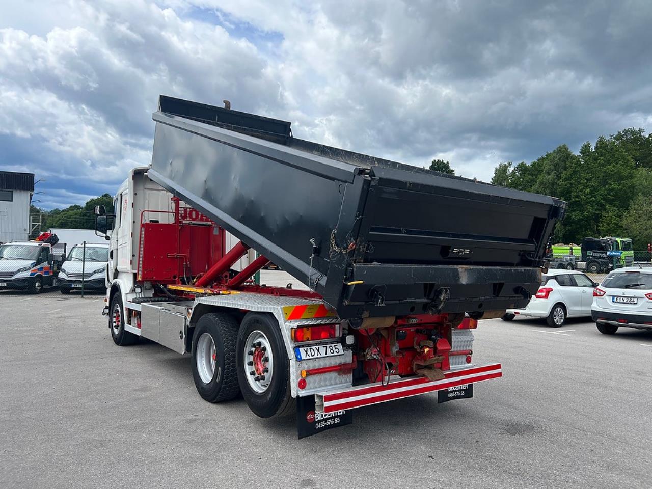 Scania R500 V8 6x2*4 Manuell V&auml;xell&aring;da, Lastv&auml;xlare inkl flak 2010 - Krok/Lastv&auml;xlare
