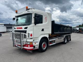 Scania R500 V8 6x2*4 Manuell V&auml;xell&aring;da, Lastv&auml;xlare inkl flak