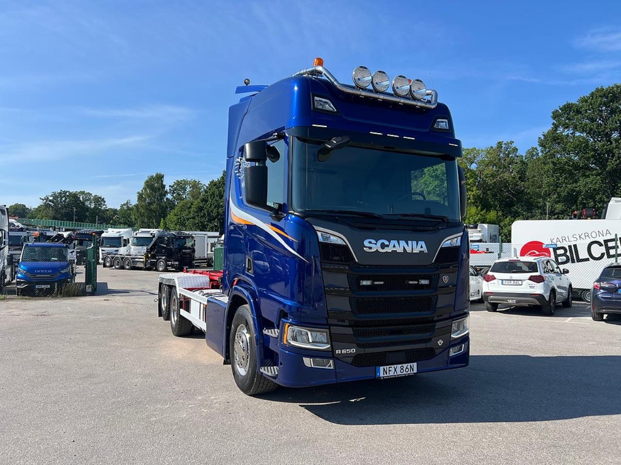 Scania R650 6x2 Lastv&auml;xlare, Euro 6 2020 - Krok/Lastv&auml;xlare
