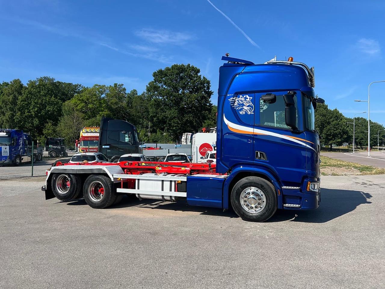 Scania R650 6x2 Lastv&auml;xlare, Euro 6 2020 - Krok/Lastv&auml;xlare