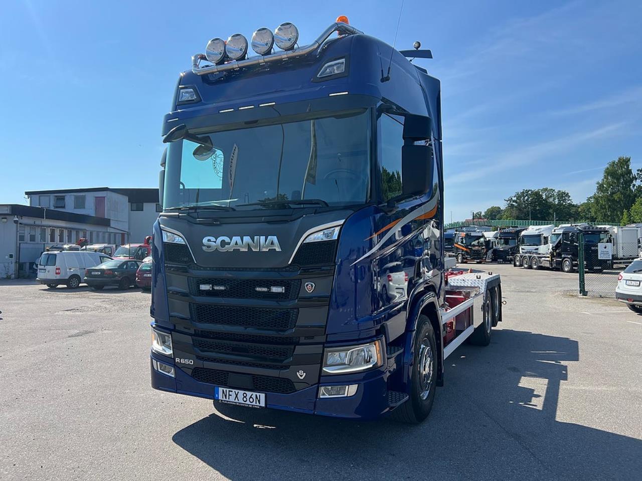 Scania R650 6x2 Lastv&auml;xlare, Euro 6 2020 - Krok/Lastv&auml;xlare