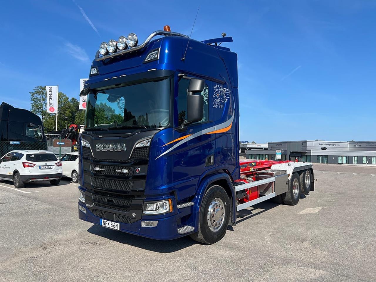 Scania R650 6x2 Lastv&auml;xlare, Euro 6 2020 - Krok/Lastv&auml;xlare
