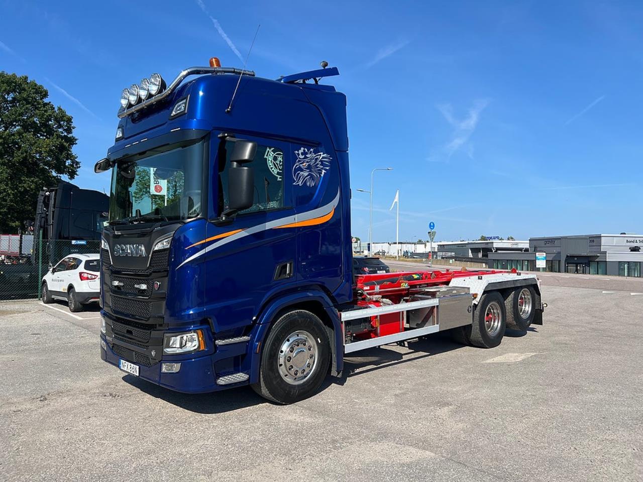Scania R650 6x2 Lastv&auml;xlare, Euro 6 2020 - Krok/Lastv&auml;xlare
