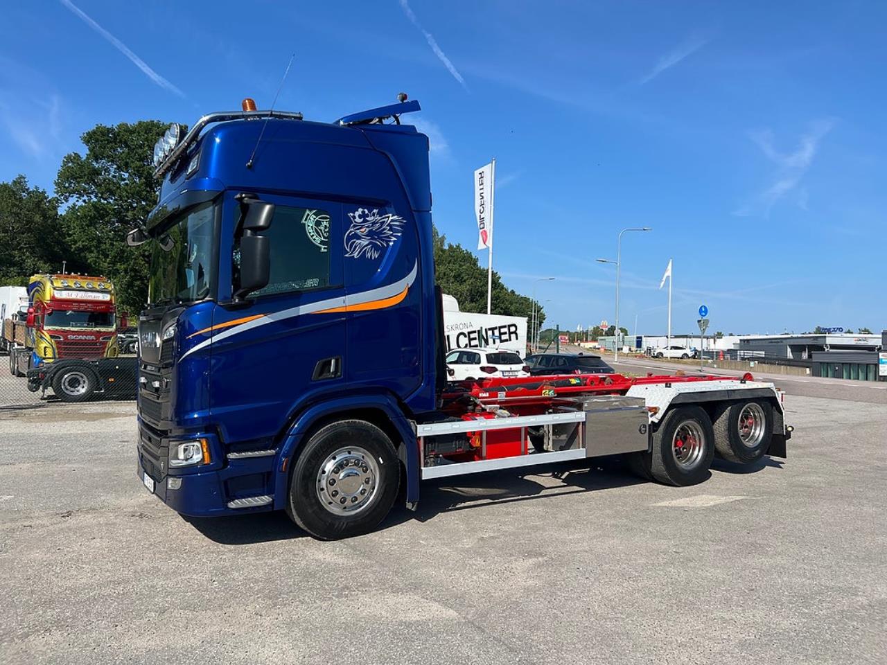 Scania R650 6x2 Lastv&auml;xlare, Euro 6 2020 - Krok/Lastv&auml;xlare