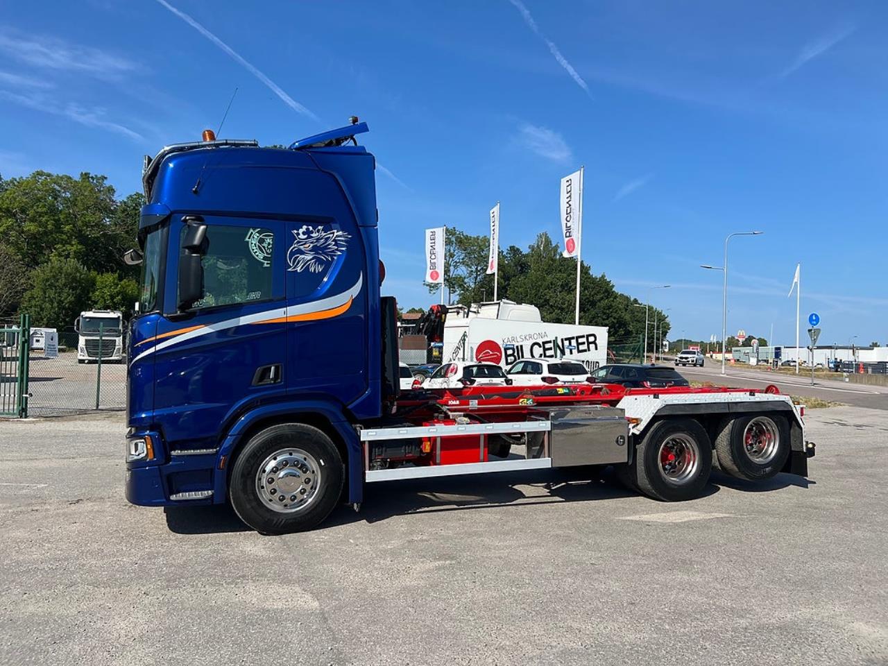Scania R650 6x2 Lastv&auml;xlare, Euro 6 2020 - Krok/Lastv&auml;xlare