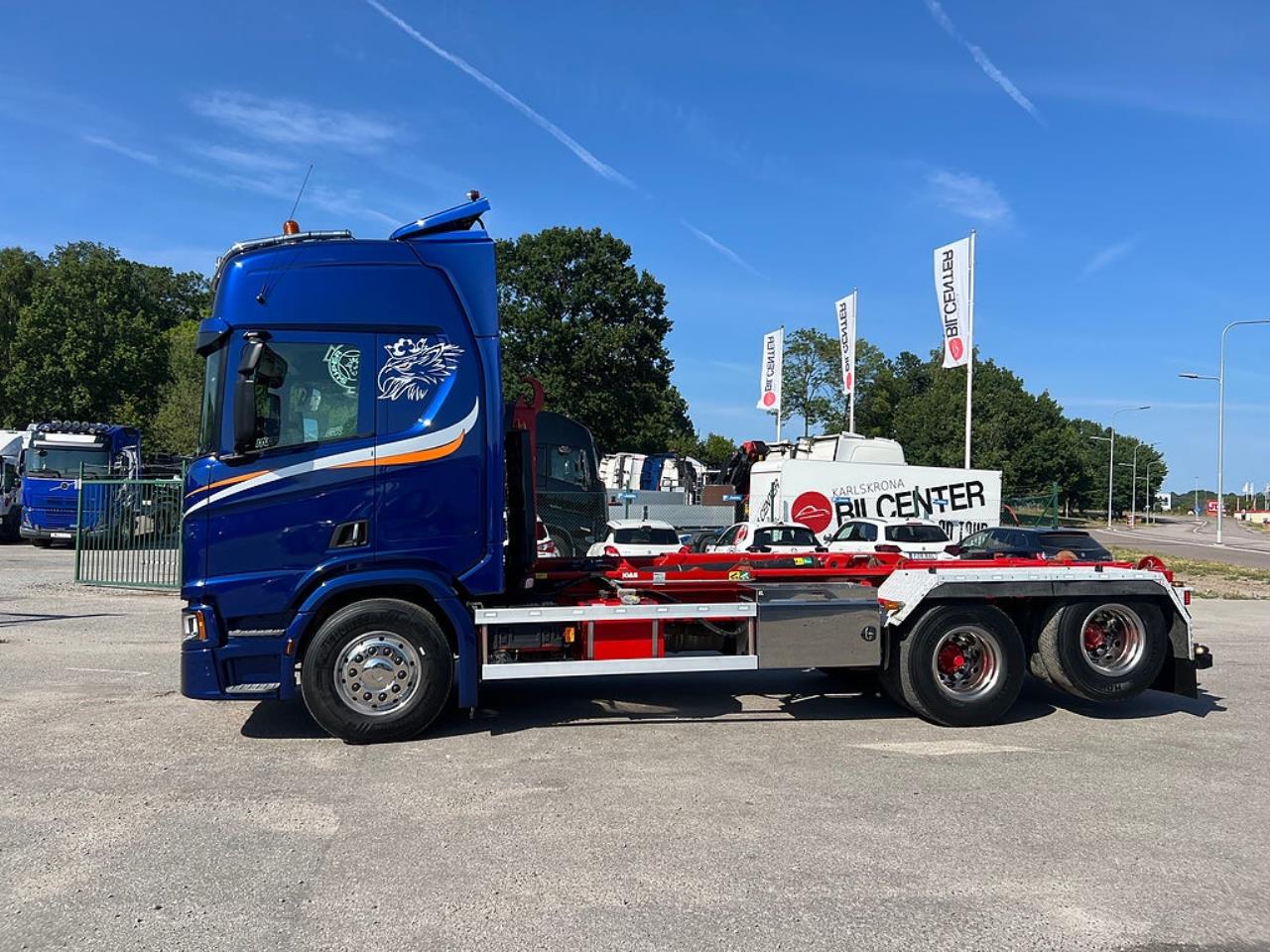 Scania R650 6x2 Lastv&auml;xlare, Euro 6 2020 - Krok/Lastv&auml;xlare